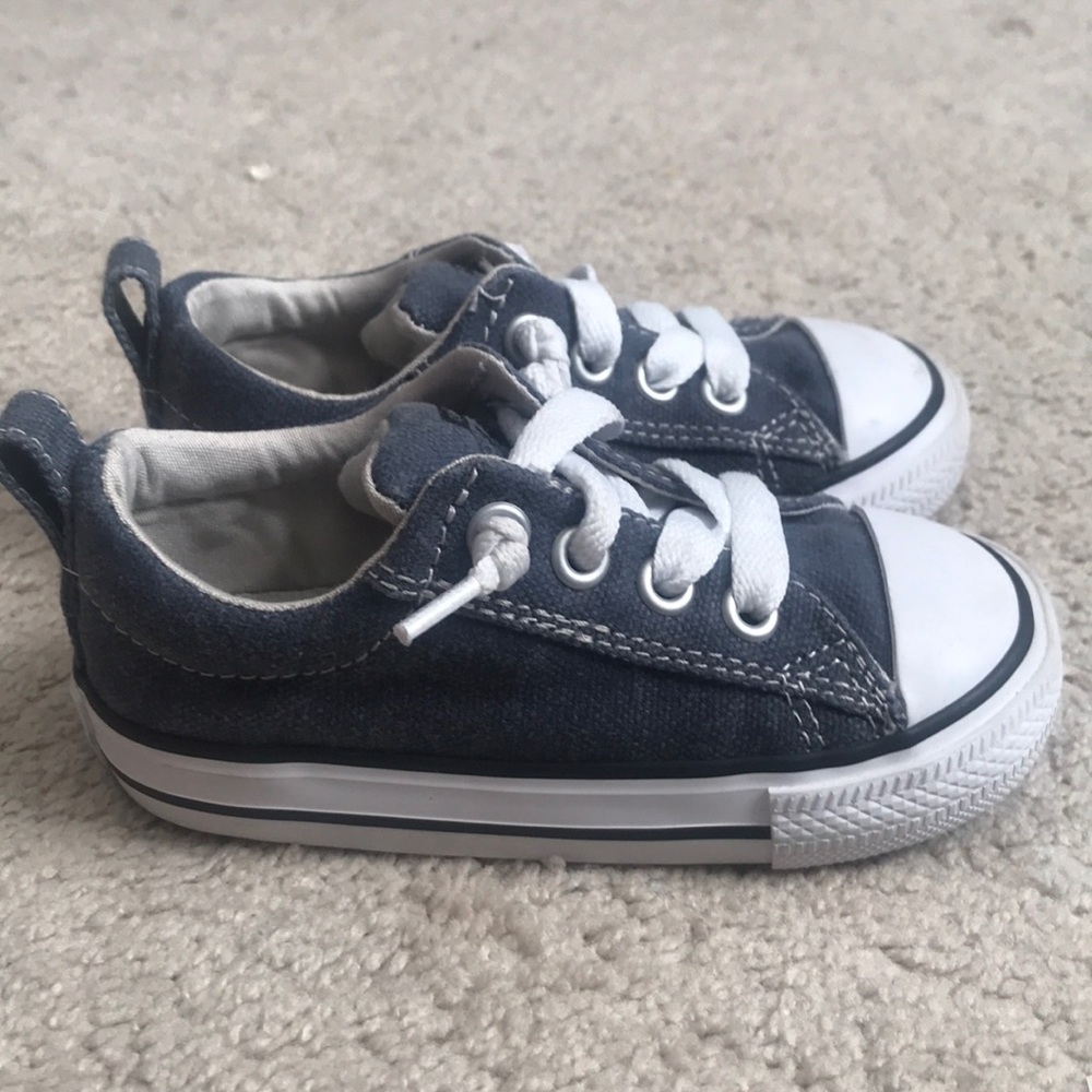 Jean Toddler Converse Sneakers
